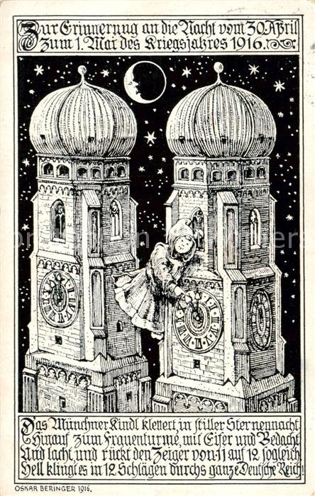 Muenchen Bayern Zur Erinnerung an die Nacht vom 30. April zum 1. Mai des Kriegsj