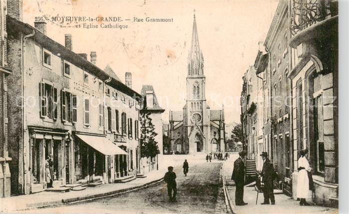 Moyeuvre-Grande Gross-Moyeuvre 57 Moselle Rue Grammont Eglise Catholique