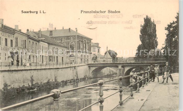 Saarburg Lothringen Sarrebourg 57 Franzoesischer Staden