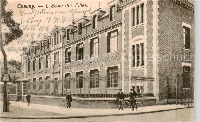 Chauny 02 Aisne Ecole des Filles
