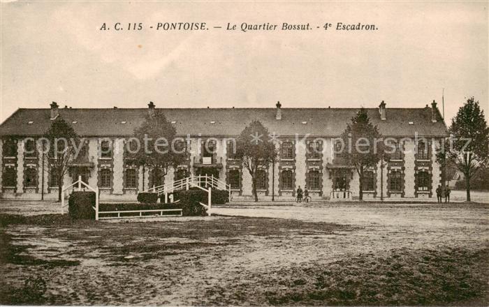 Pontoise 95 Val-d Oise Quartier Bossut 4e Escadron