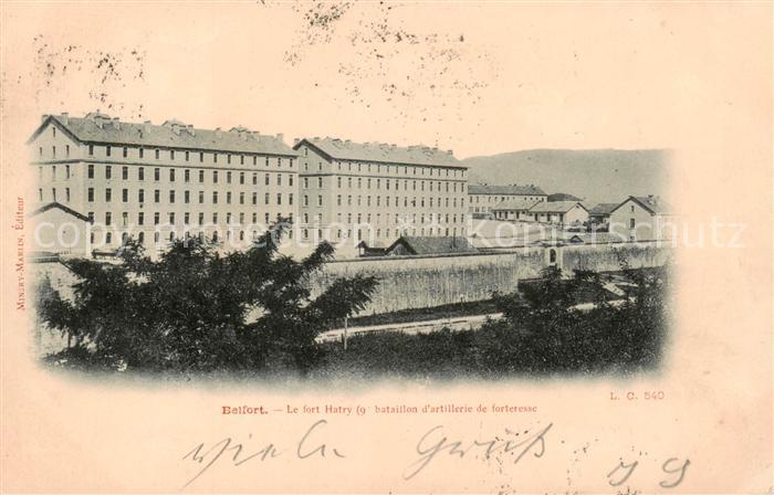 Belfort 90 Le Fort Hatry 9e Bataillon d artillerie de forteresse