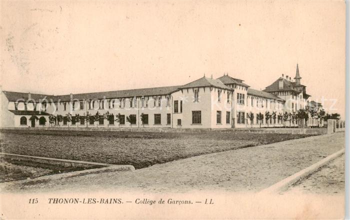Thonon-les-Bains 74 Haute-Savoie College de Garcons