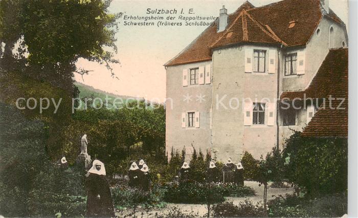 Sulzbach Soultzbach-les-Bains 68 Haut-Rhin Erholungsheim der Rappoltsweiler Schw