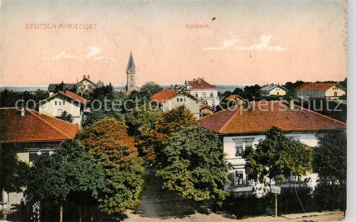 Deutsch-Avricourt 57 Moselle Kolonie