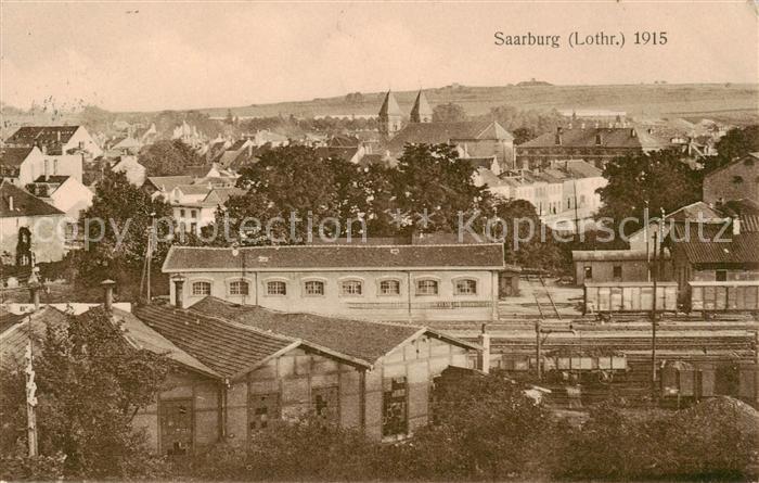 Saarburg Lothringen Sarrebourg 57 Stadtpanorama Bahnhof