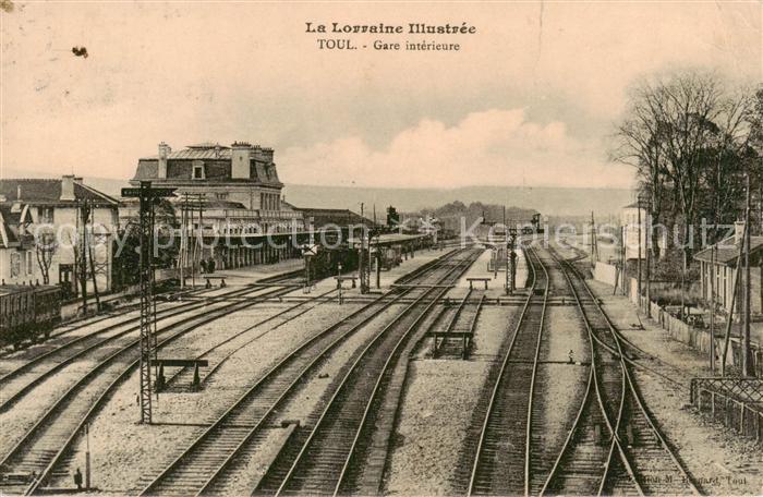 Toul 54 Meurthe-et-Moselle Gare intérieure