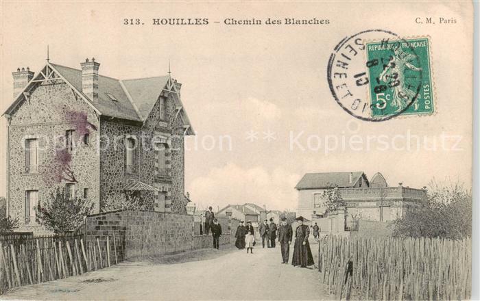 Houilles 78 Yvelines Chemin des Blanches