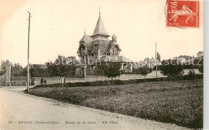 Epone 78 Yvelines Route de la Gare
