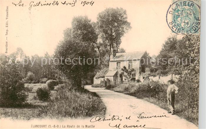 Elancourt 78 Yvelines Route de la Muette