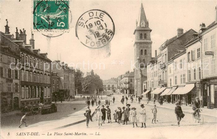 Saint-Die-des-Vosges Place Saint Martin Eglise