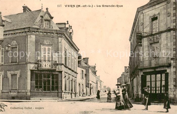 Vern-d Anjou 49 Maine-et-Loire La Grande Rue