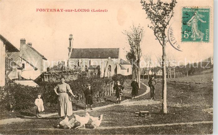 Fontenay-sur-Loing 45 Loiret Vue d ensemble