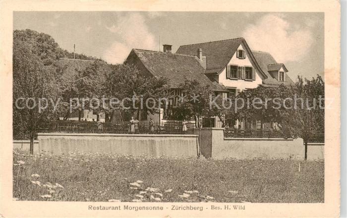 Zuerichberg ZH Restaurant Morgensonne