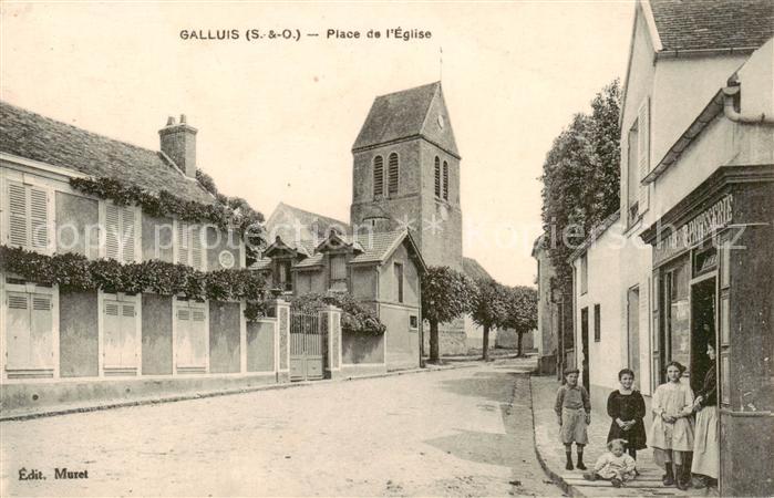 Galluis 78 Yvelines Place de l Eglise