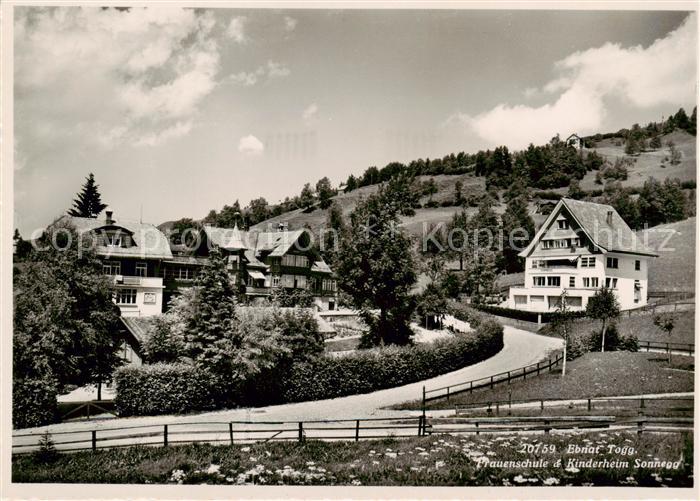 Ebnat-Kappel SG Frauenschule und Kinderheim