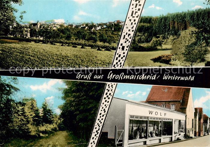 Grossmaischeid Kaufhaus Wolf Landschaftspanorama