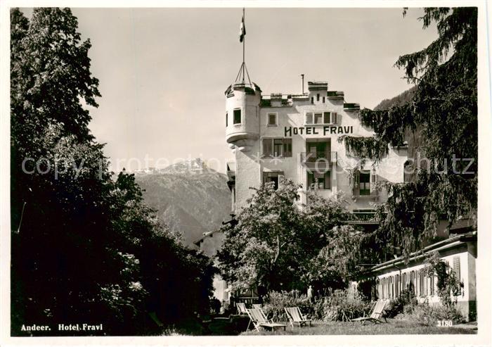 Andeer GR Hotel Fravi Alpen