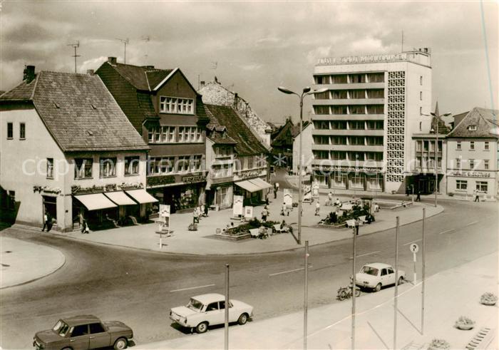 Muehlhausen Thueringen Wilhelm Pieck Platz