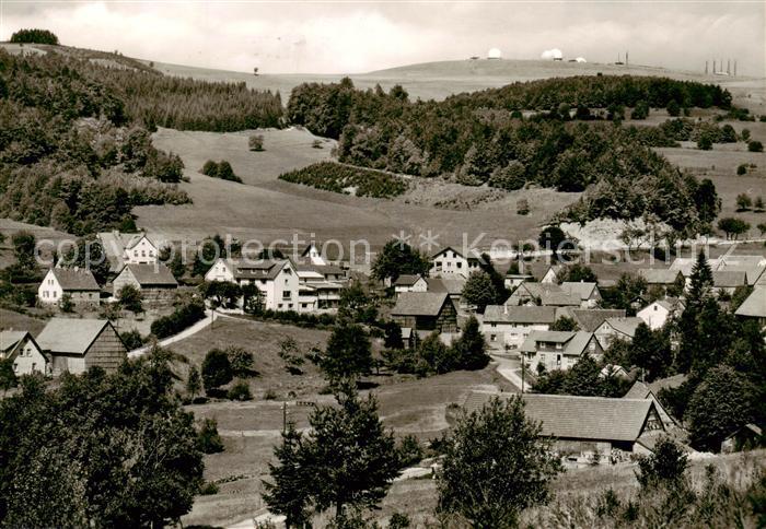 Obernhausen Panorama mit Blick zum Gasthof zur Fuldaquelle Observatorium