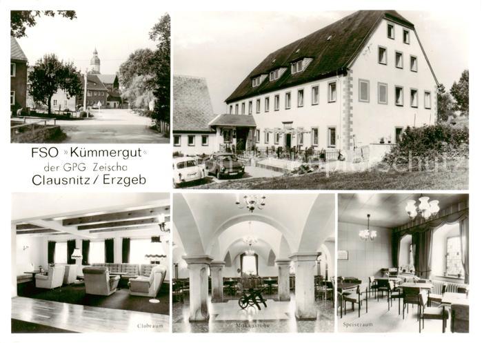 Clausnitz FSO Kuemmergut der GPG Zeischa Gaststaette Handabzug
