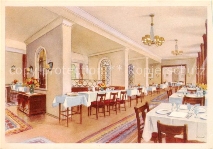 Bad Schinznach Restaurant Kuenstlerkarte