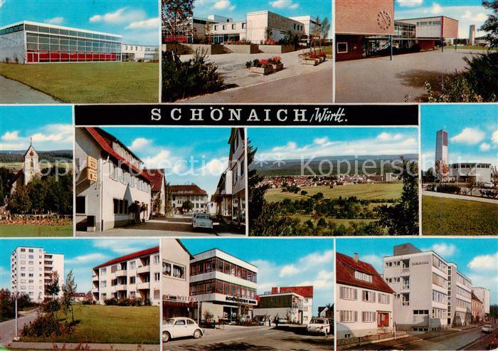 Schoenaich Wuerttemberg Orts und Teilansichten