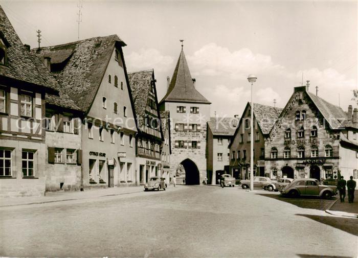 Lauf Pegnitz Marktplatz am oberen Tor