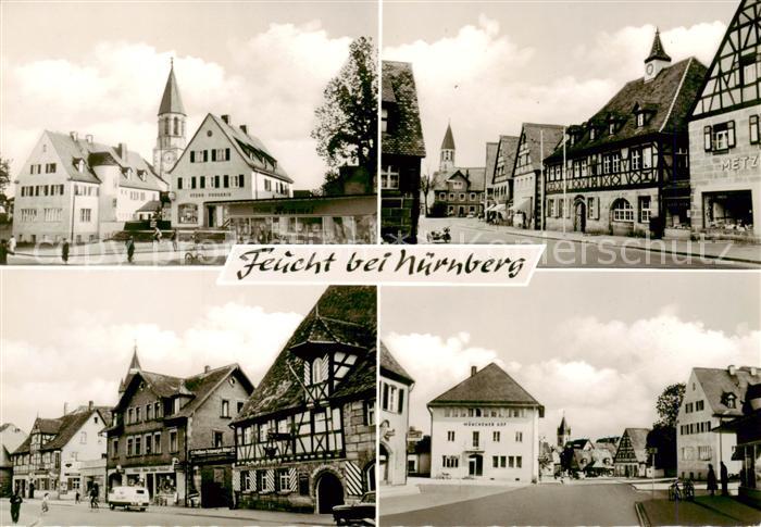 Feucht Ortspartien Kirche Geiger Schreibwaren