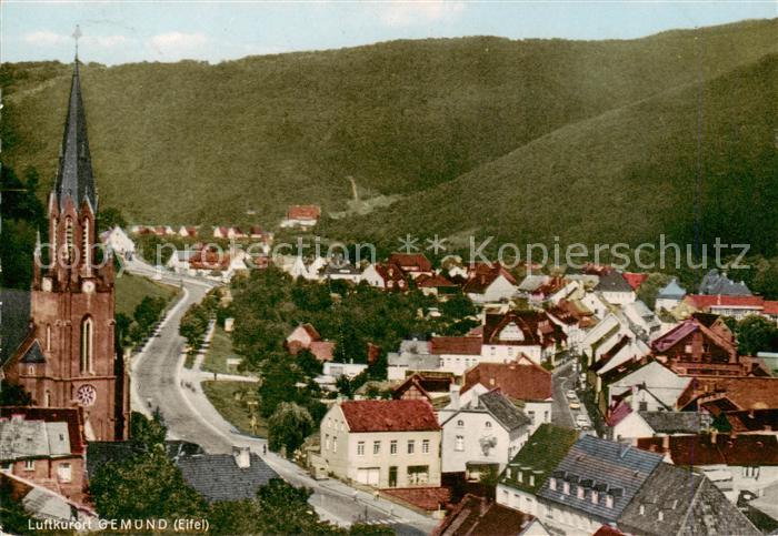 Gemuend Eifel Teilansicht Kirche