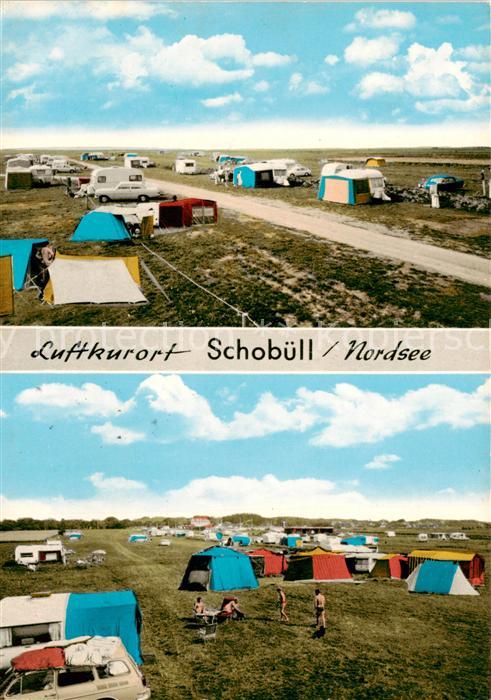 Schobuell Husum Nordsee Campingplatz Seeblick