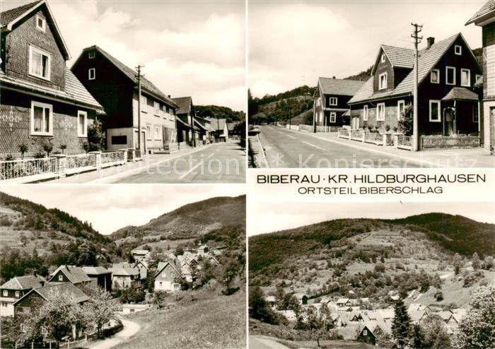 Biberau OT Biberschlag Strassenpartien Panorama