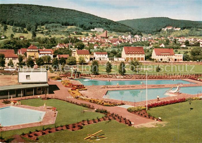 Lohr Main 3 Becken Freibad mit Campingplatz