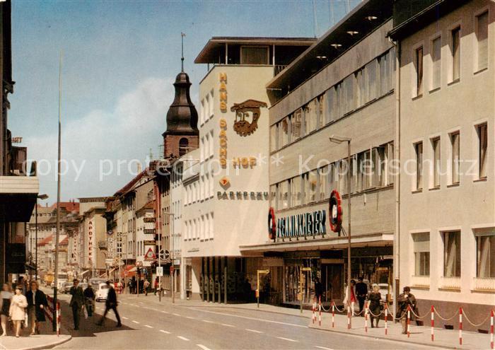 Pirmasens Schlossstrasse mit Hans Sachs Hof