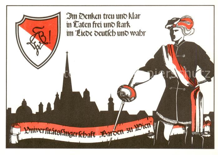 Wien AT Universitaetssaengerschaft Barden zu Wien Wappen