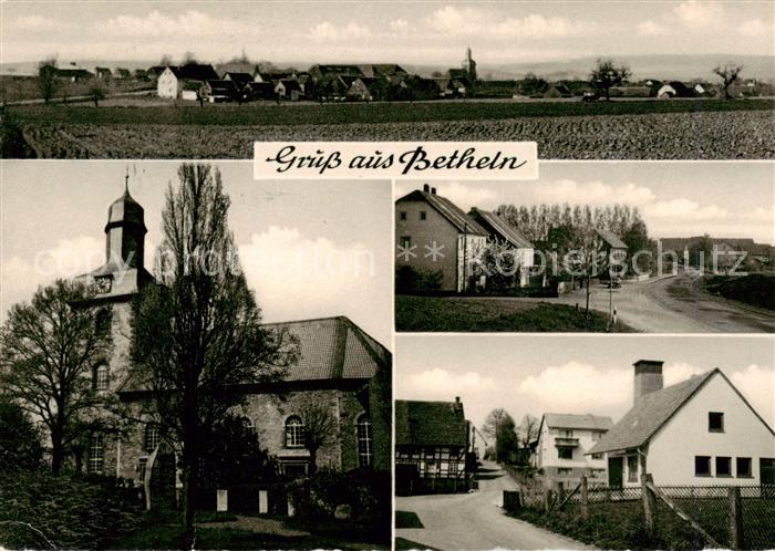 Betheln Panorama Kirche Dorfpartien
