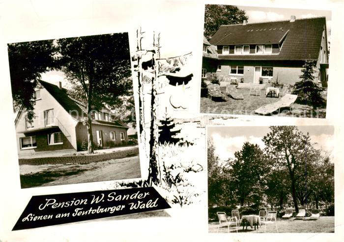 Lienen  Westfalen Pension Sander Gartenterrasse