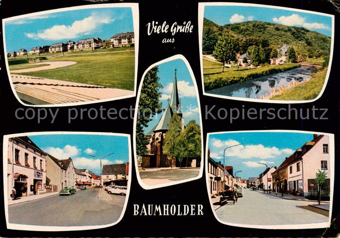 Baumholder Nahe Kasernen Edingersmuehle Am Markt Kath Kirche Alleestrasse