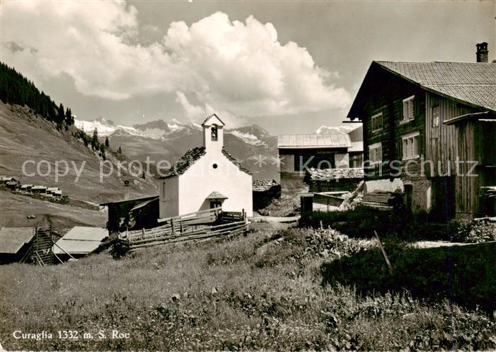Curaglia GR mit San Roc