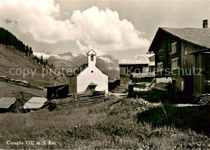 Curaglia GR mit San Roc