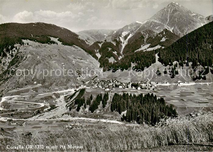 Curaglia GR mit Piz Muraun