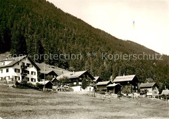 Faltscharidas Disentis GR Teilansicht