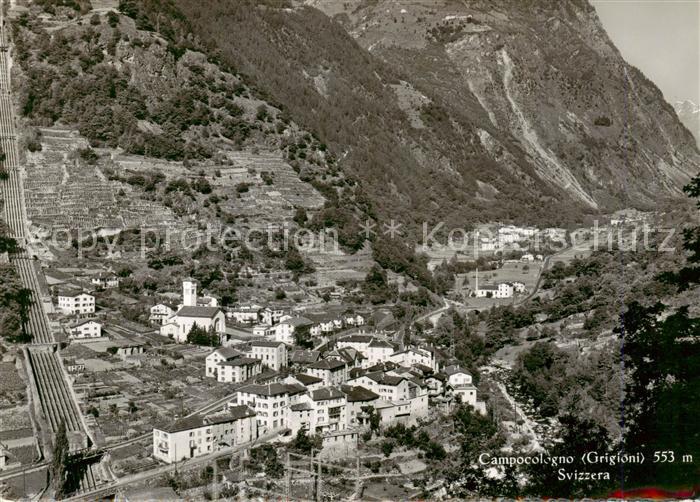 Campocologno GR Fliegeraufnahme