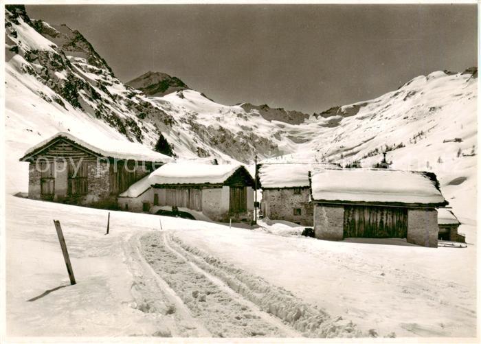 Curtins Fextal Val Fex Sils Maria GR mit Piz Tremoggia und Fexgletscher