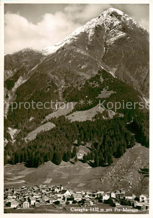 Curaglia GR mit Piz Muraun