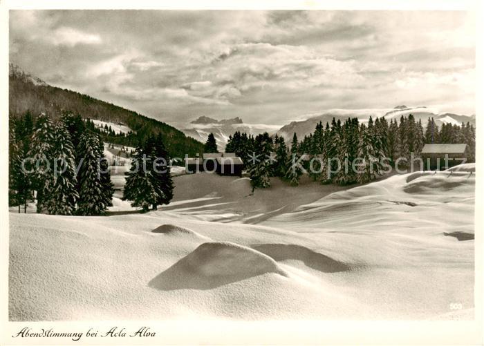 Acla Alva Curaglia GR Panorama