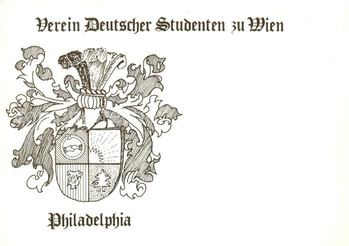 Wien AT Philadelphia Verein Deutscher Studenten zu Wien Wappen