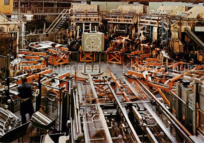 Wolfsburg VW Werk Seitenteil Schweisskarussell