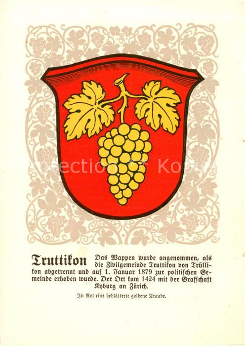 Truttikon ZH Zuercher Gemeinderwappen