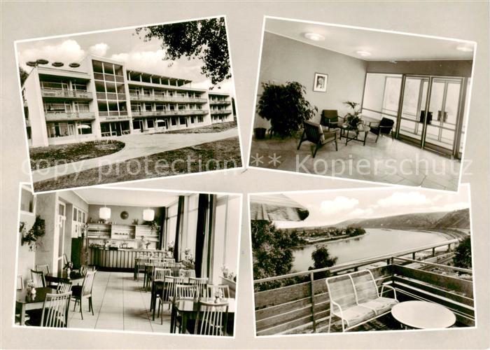 Oberwinter Rhein Remagen Johannes Junglas Haus Gastraeume Terrasse